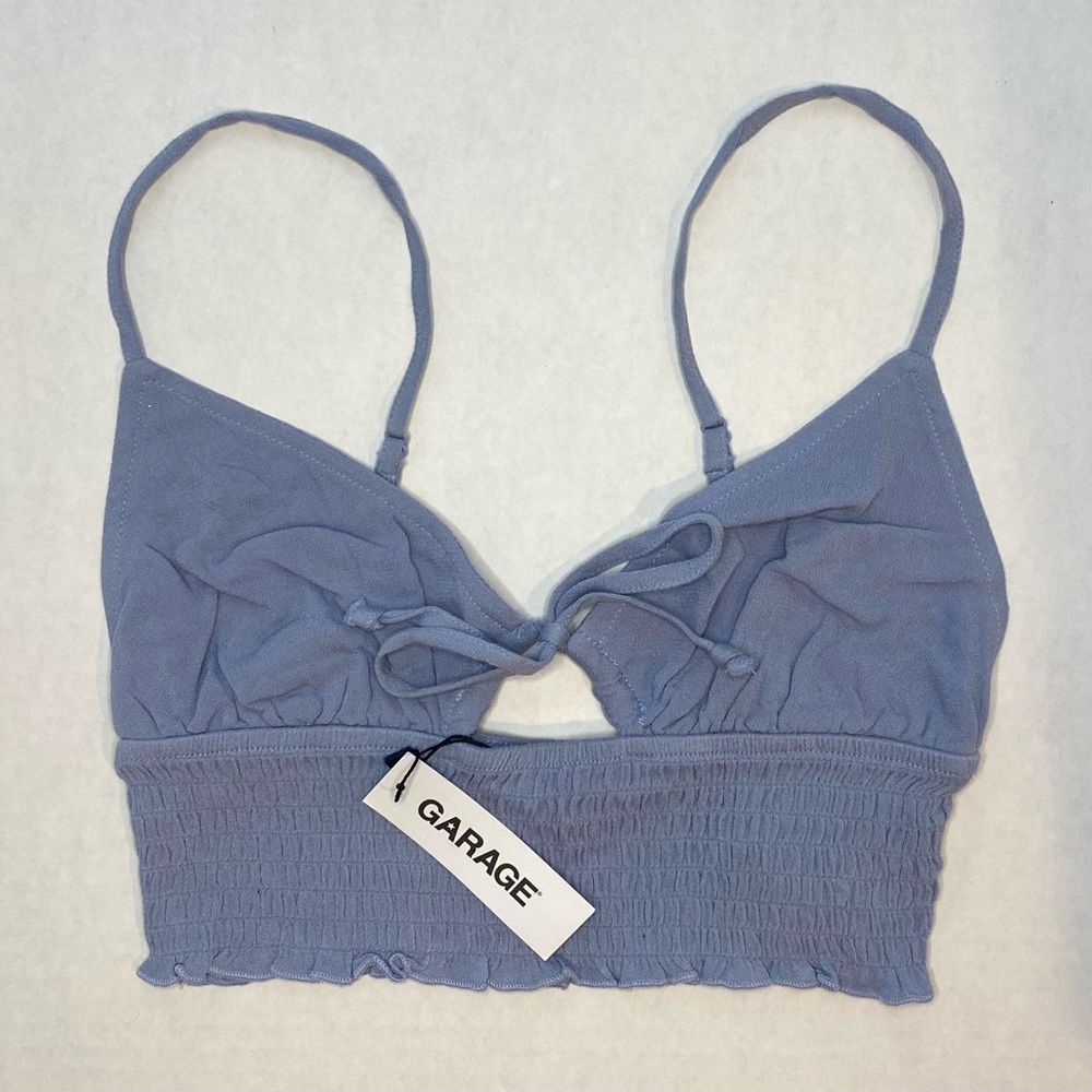 Garage Tie Front Top